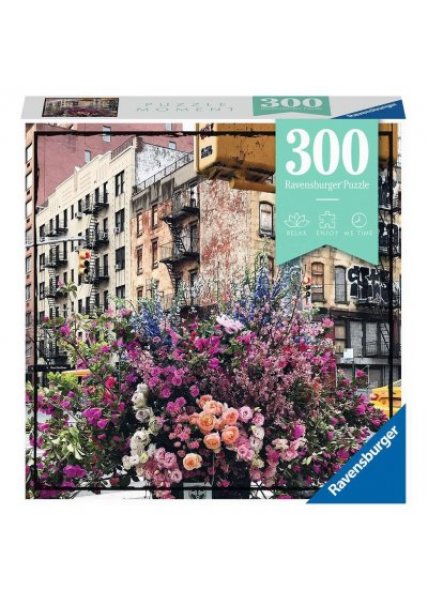 Puzzle Moment: Flowers in New York (300 pieces)